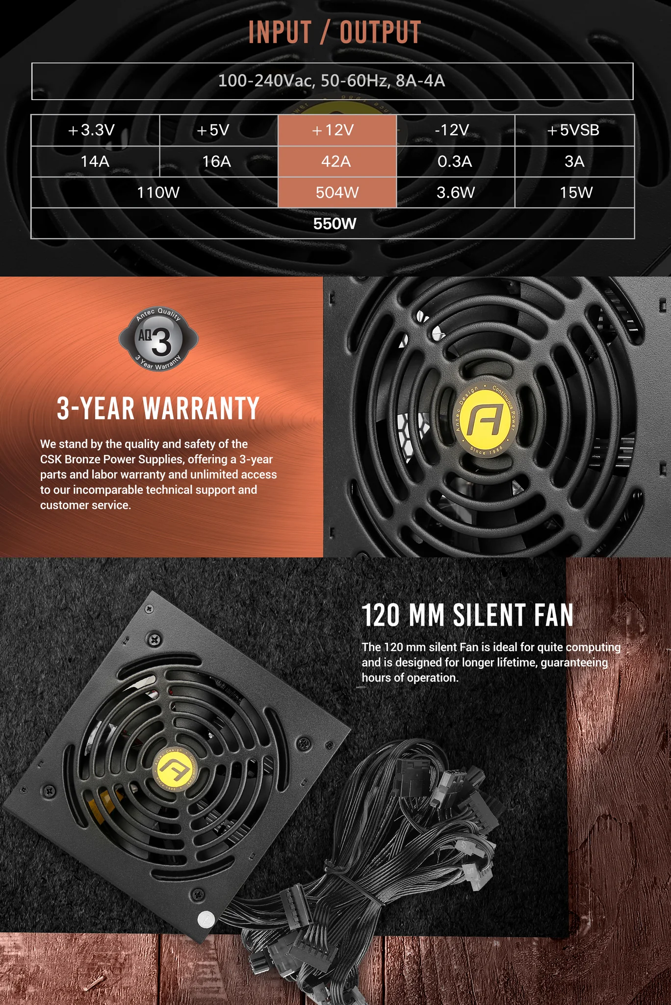 120 mm Silent Fan