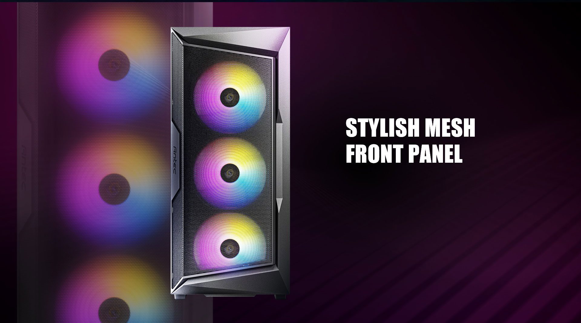 Stylish Mesh Front Panel