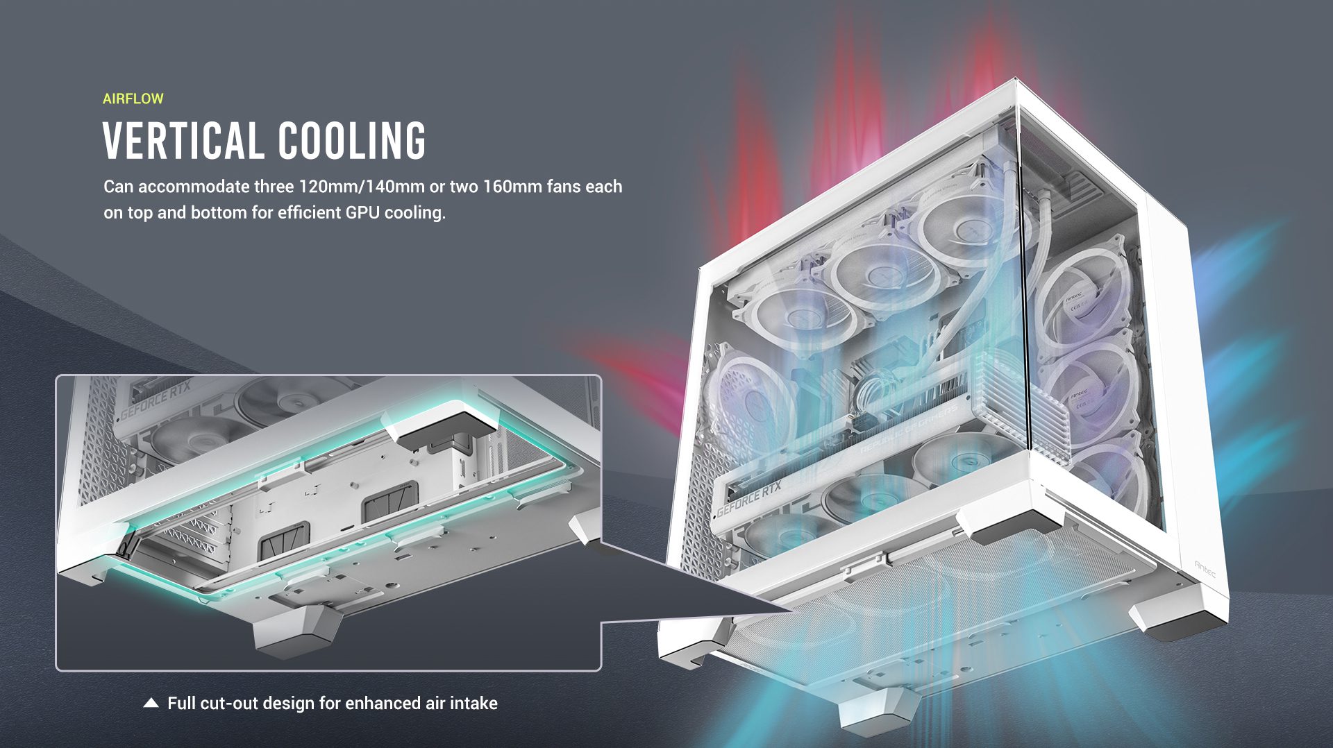 AIRFLOW Vertical Cooling