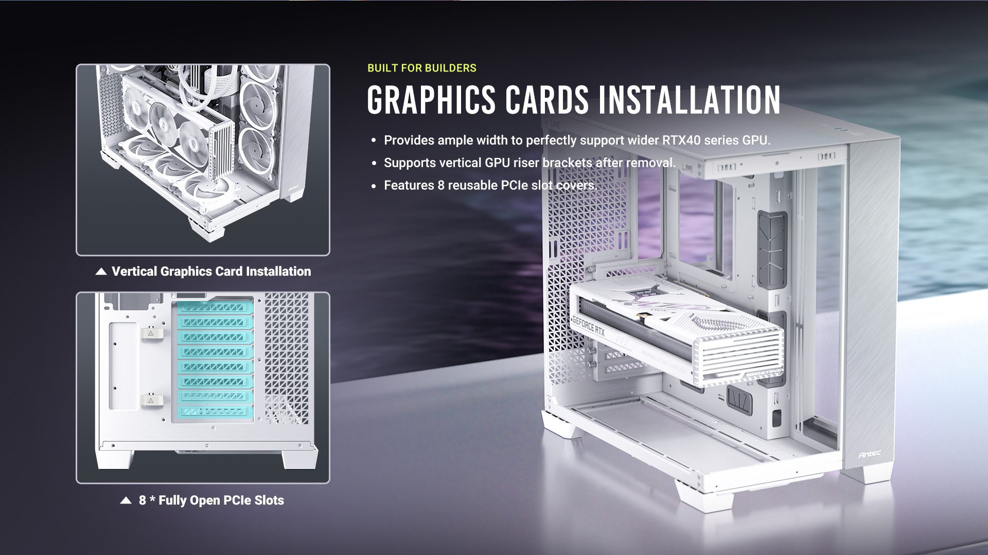 Graphics cards installation