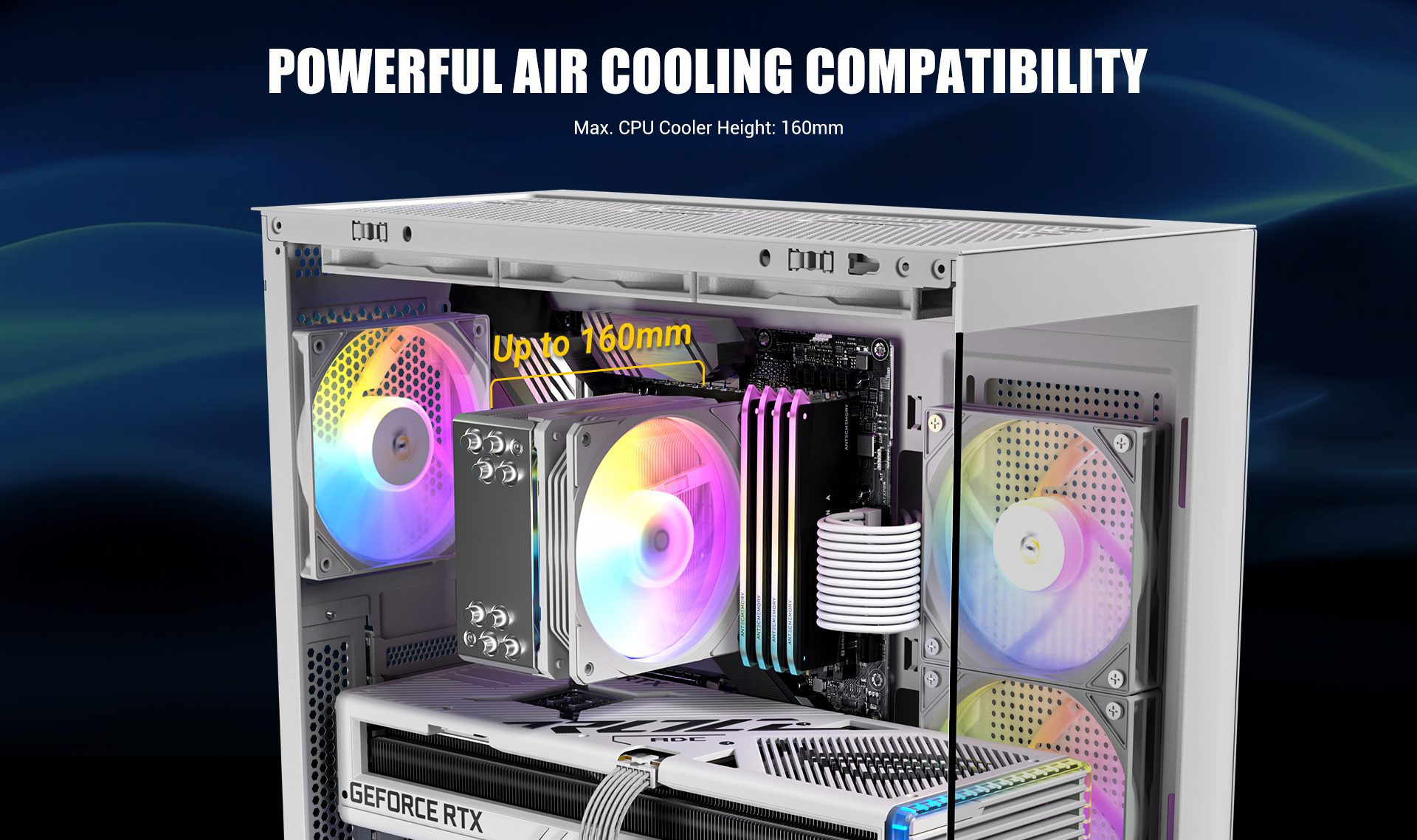 Powerful Air Cooling Compatibility