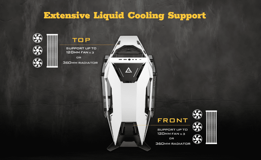 Extensive Liquid Cooling Support