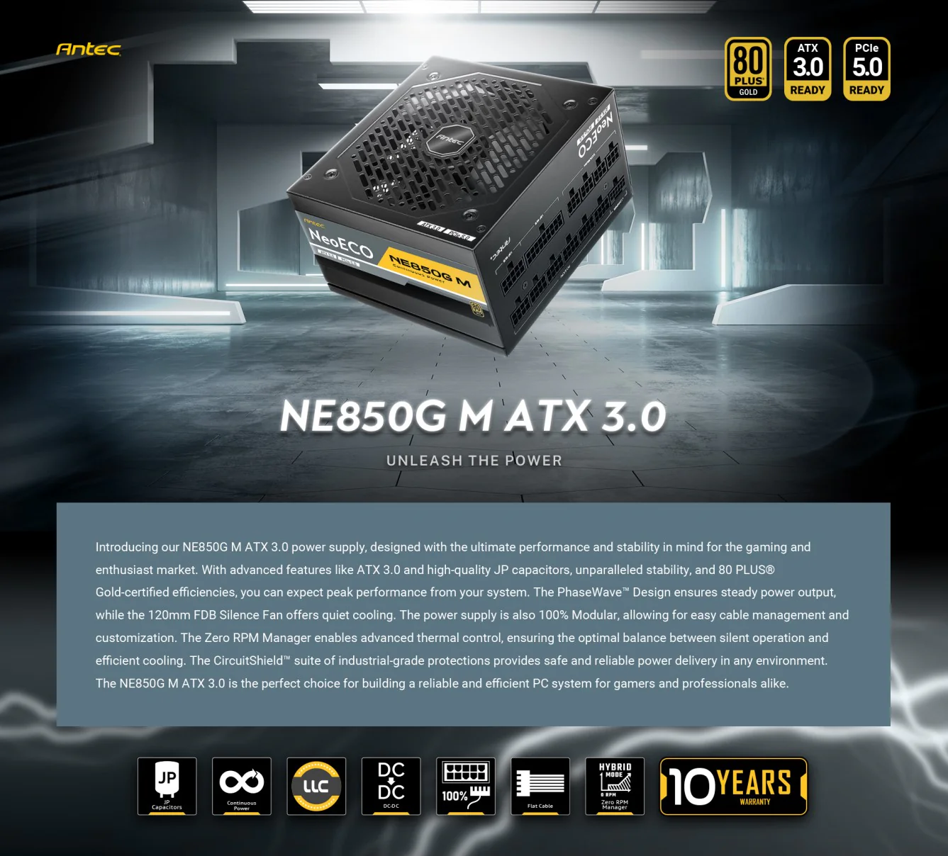 NE850G M ATX 3.0