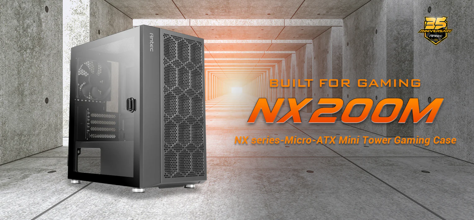 NX200M NX Series-Micro-ATX mini tower gaming case