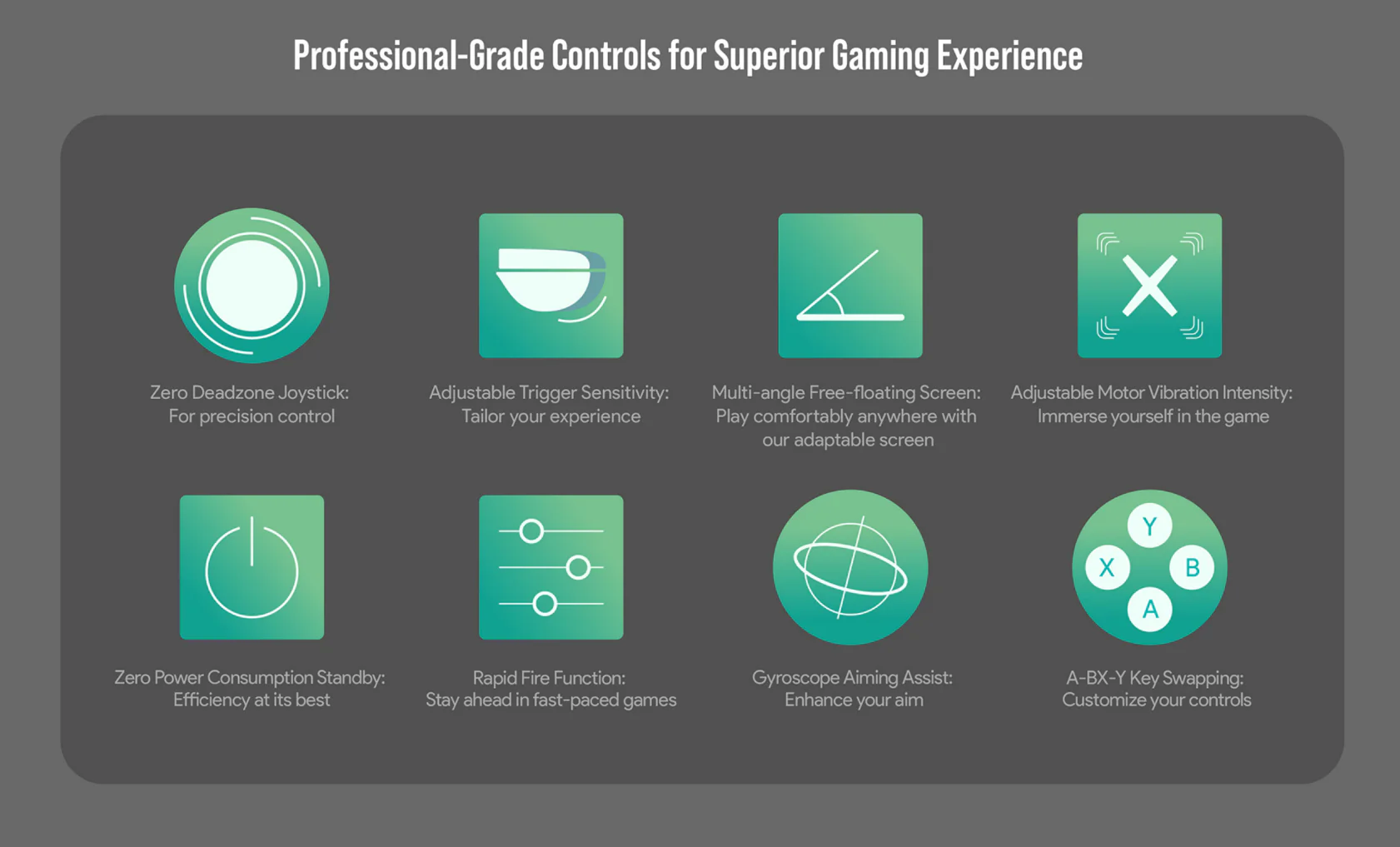 Professional Grade Controls for Superior Gaming Experience