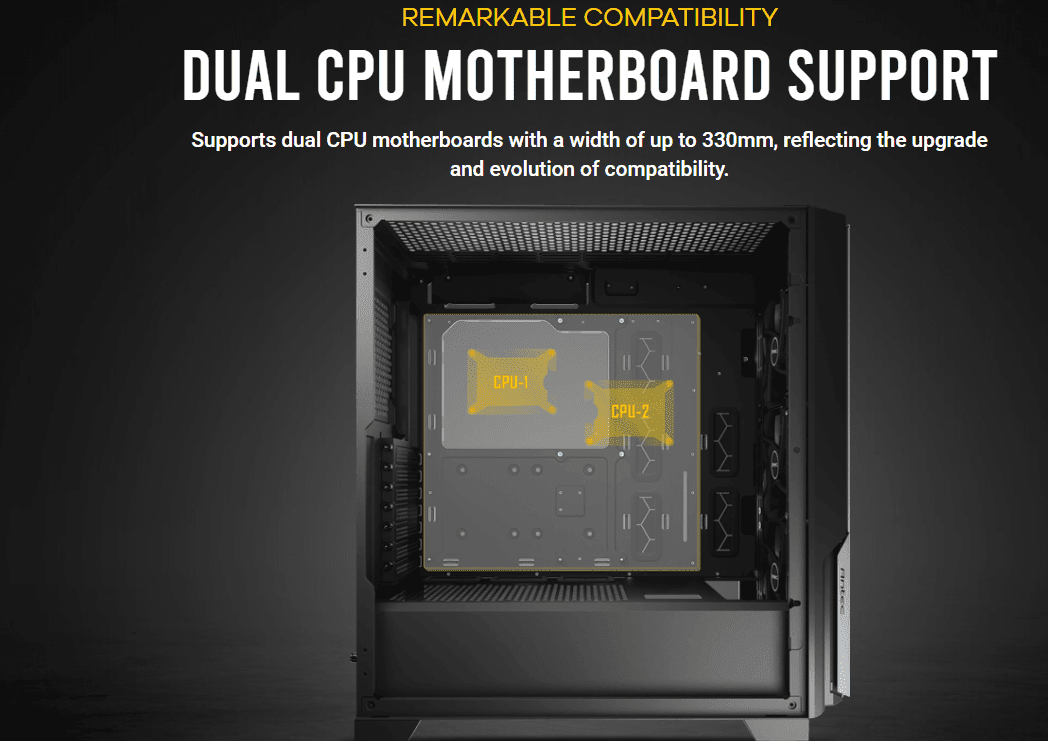 REMARKABLE COMPATIBILITY Dual CPU Motherboard Support