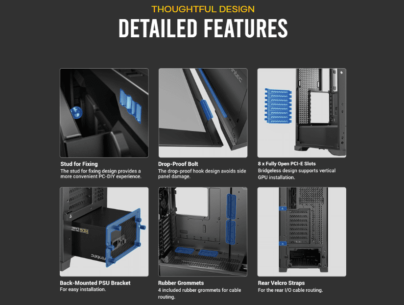 THOUGHTFUL DESIGN Detailed Features