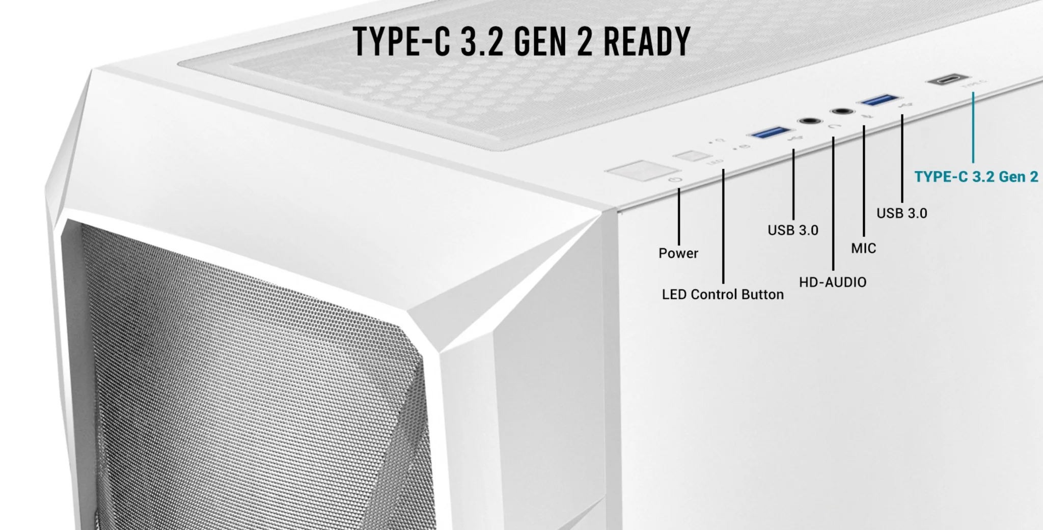 TYPE-C 3.2 GEN 2 READY