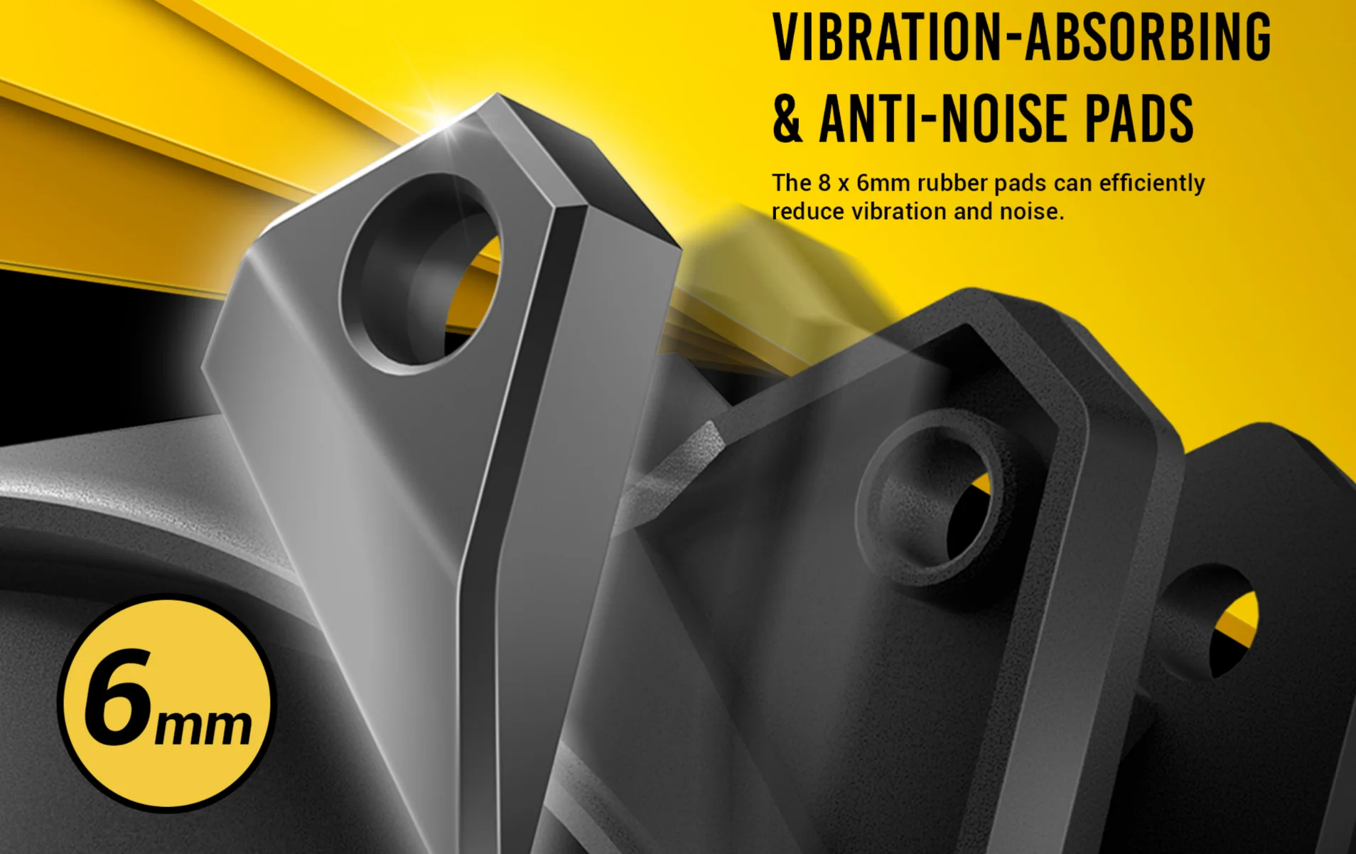 Vibration-Absorbing & Anti-Noise Pads