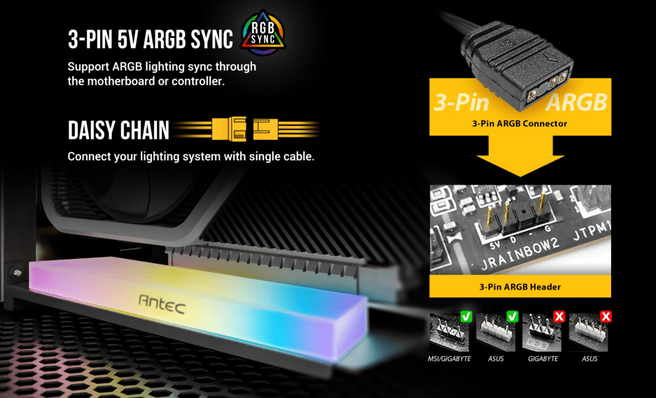 3-Pin 5V ARGB SYNC