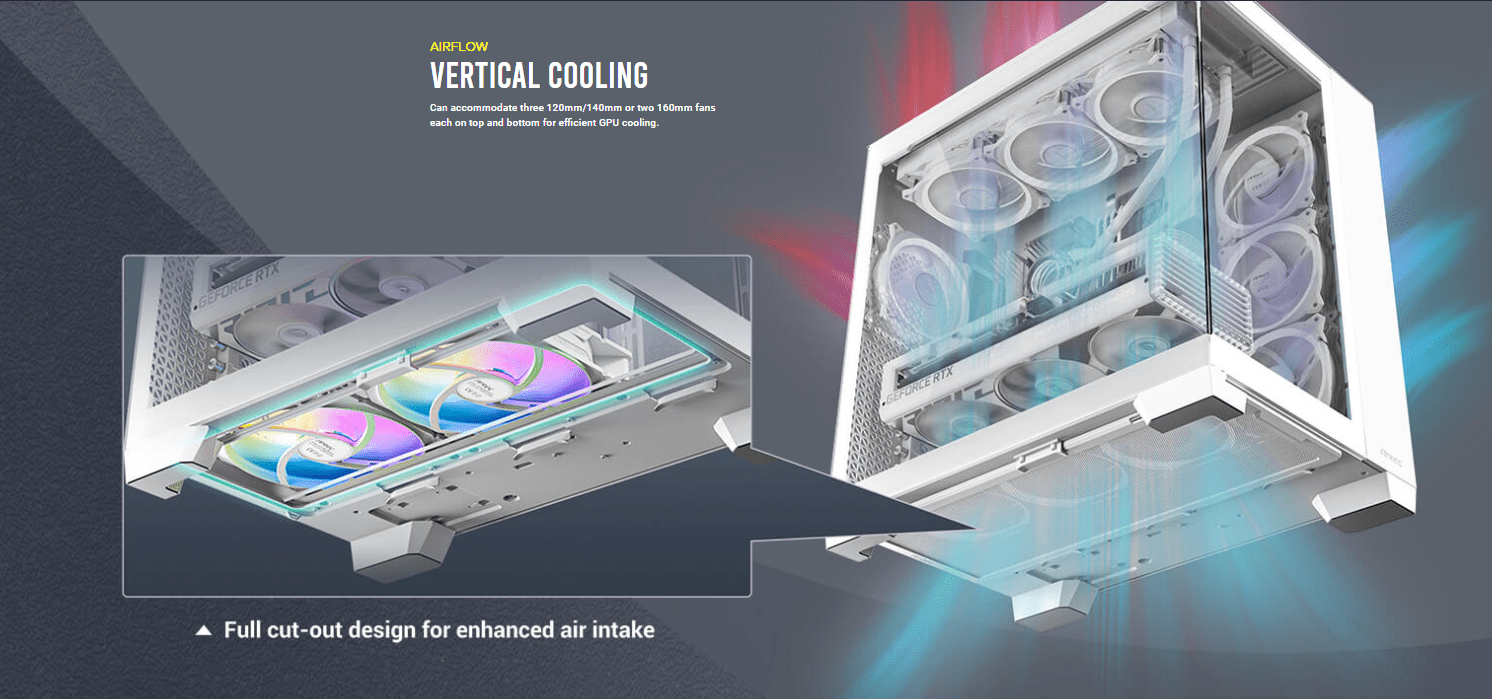 AIRFLOW Vertical Cooling