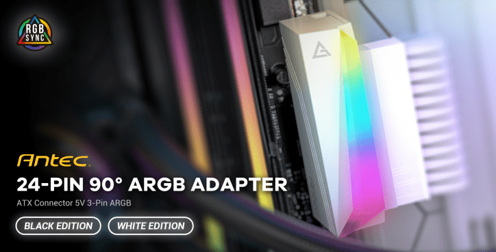 ANTEC 24-PIN 90 ARGB ADAPTER