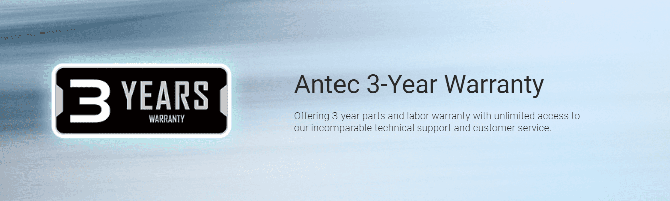 Antec 3-Year Warranty