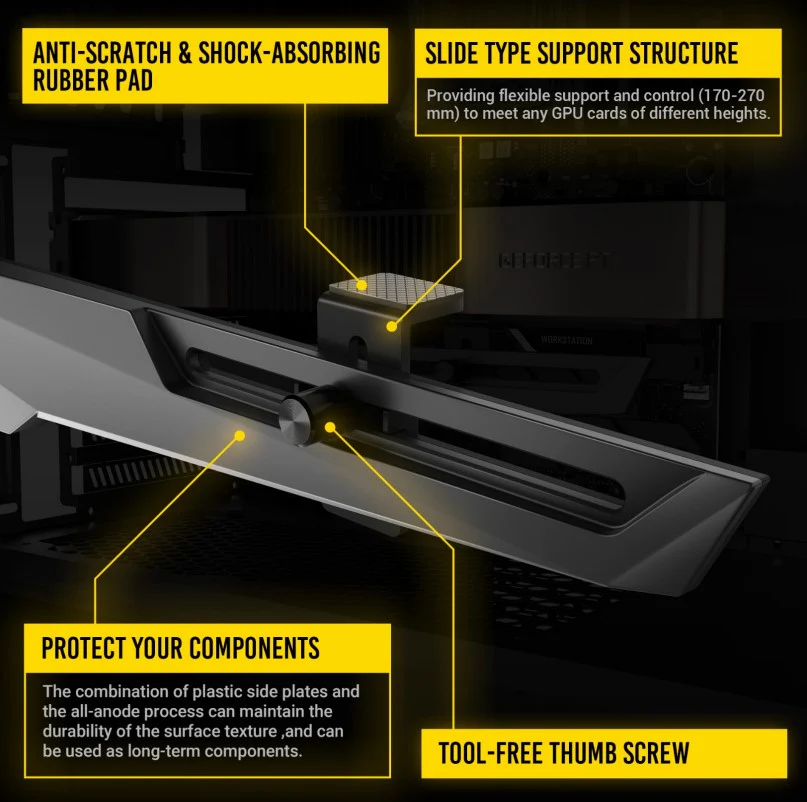 Anti tool free components