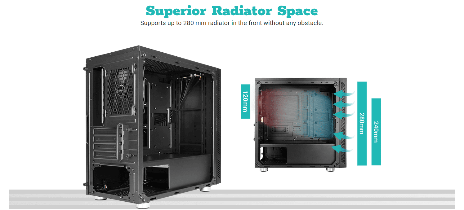 Superior Radiator Space