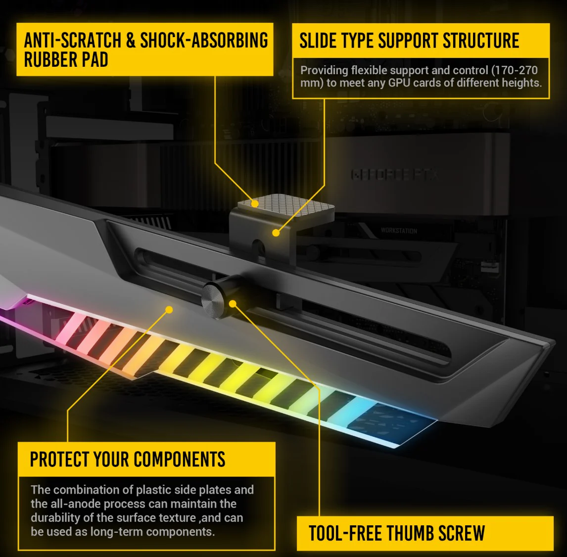 Tool free Components