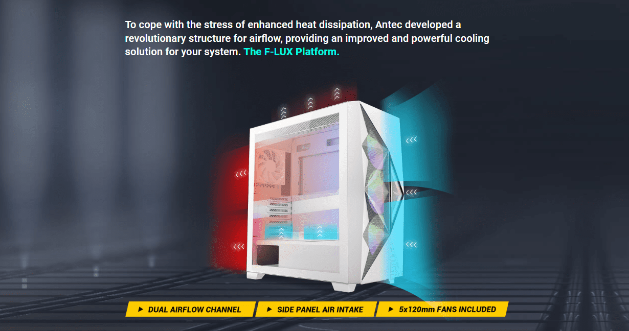 enhanced heat dissipation