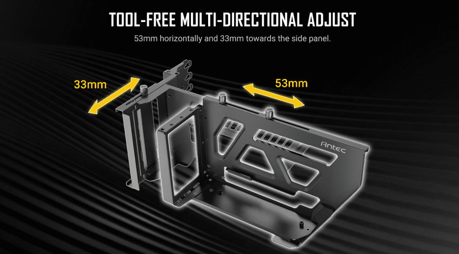 tool free multi-directional adjust